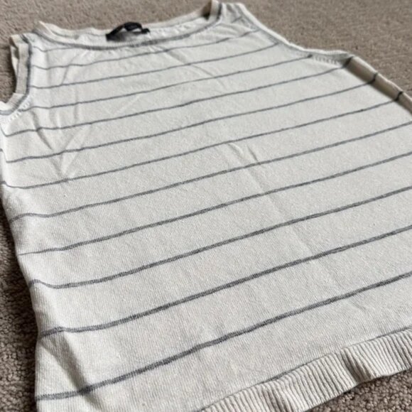 Ann Taylor Striped Tank - Picture 2 of 6